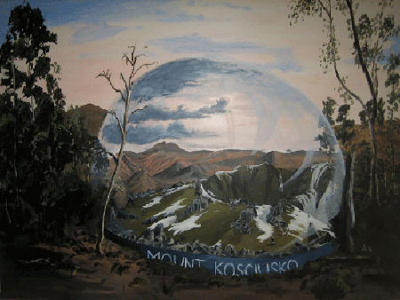 Mount Kosciuszko with receding Snow Dome